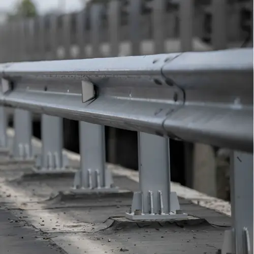 W Beam Crash Barrier