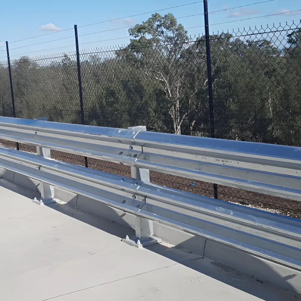 W Beam Crash Barrier